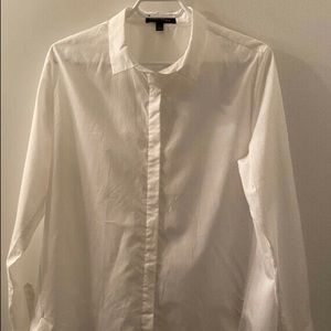 Banana Republic Open-back Dress Shirt